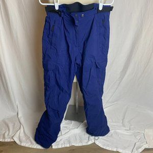 REI Obermeyer Women’s skipants snowboard pants, blue, size 8